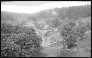 Schierke. Blick auf Schierke