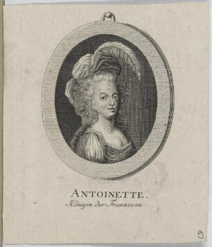 Bildnis der Antoinette, Königin der Franzosen
