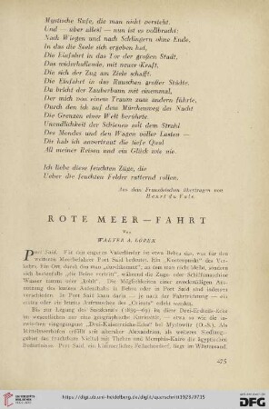 8: Rote Meer - Fahrt