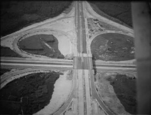 Ehemaliges Autobahnkreuz Schwaig-Fürth, heute Autobahnkreuz Nürnberg-Ost