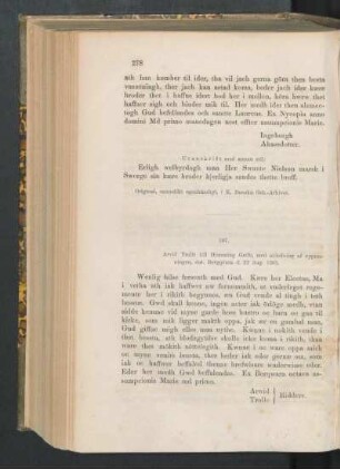 187. [Arvid Trolle till Hemming Gadd, med anledning af uppresningen, dat. Bergqvara d. 22 Aug. 1501.]