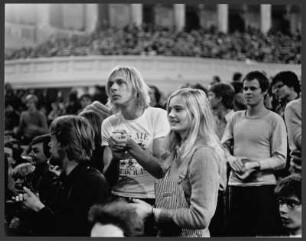Publikum bei einer Veranstaltung beim Jazz Jamboree Warschau 1980