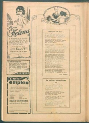La moderna poesía alemana : Dos