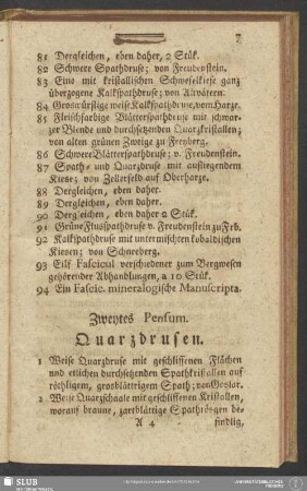 Zweytes Pensum