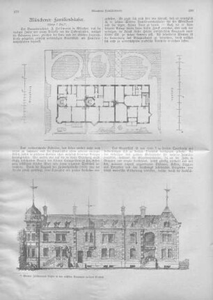 Münchener Familienhäuser.