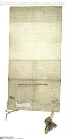 Der Notar Berthold [genannt Rode], von Aschaffenburg, [Sohn des] verstorbenen Emicho (Emerchonis) genannt Rode von Aschaffenburg, Kleriker der Mai...