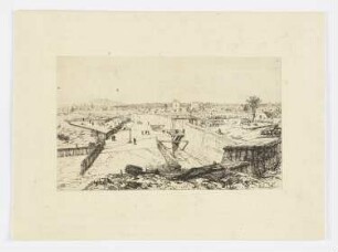 Tor von Versailles, aus: "Künstlerische Erinnerungen an die Belagerung von Paris"