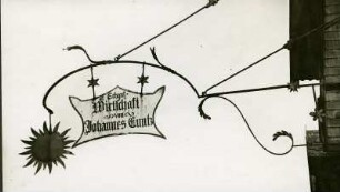 Wirtshausschild "Zur Sonne"