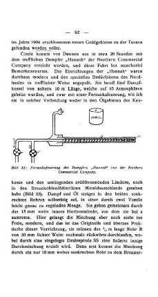 Forsunkafeuerung des Dampfers ?Hannah" von der Northern Commercial Company.