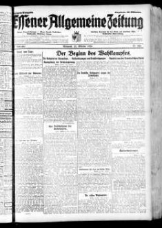 Essener allgemeine Zeitung. 1918-1943