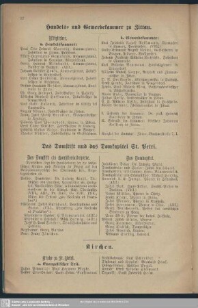 Handels- und Gewerbekammer zu Zittau