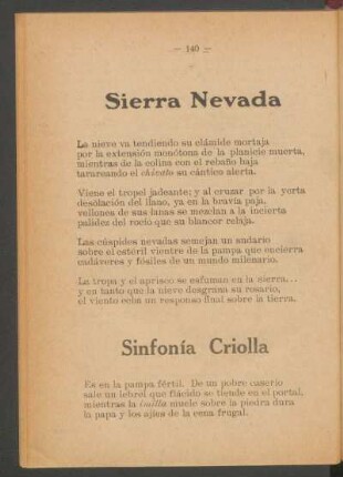 Sierra Nevada