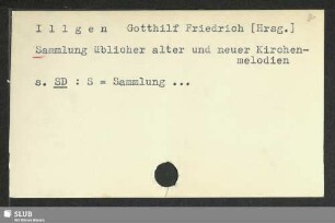 I-J: [Zettelkatalog der RISM-Arbeitsstelle Dresden (Musikdrucke)]