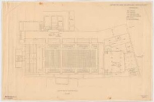 Konzerthaus, Breslau Umbau: Grundriss Erdgeschoss 1:100