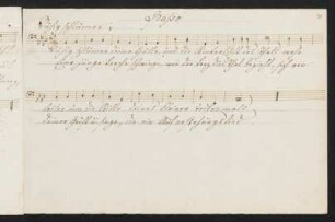 Ruhig schlumm're; F-Dur, Basso