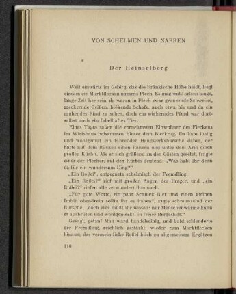 Von Schelmen und Narren
