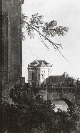 Dresden vom rechten Elbufer unterhalb der Augustusbrücke, Kleinere Replik