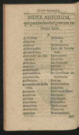 Index Autorum