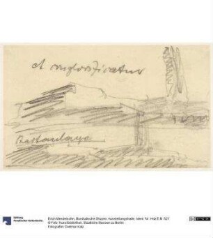 Musikalische Skizzen. Ausstellungshalle