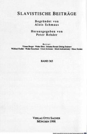 Eine semantische Analyse der Perfektivierungspräfigierung im Russischen : Fallstudie pere-