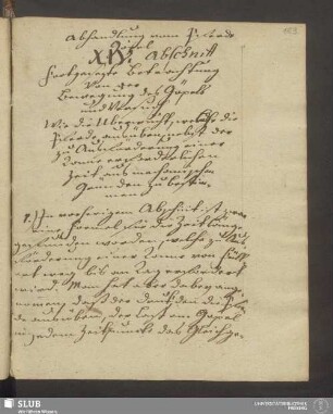 XIV. Abschnitt