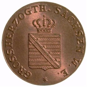Münze, Pfennig, 1840
