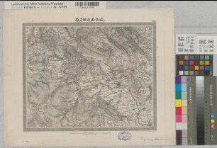 Hannover (Königreich) topographische Karte Blatt 60 Einbeck 1836-1848 1 geogr. Meile = 7,3 cm 29,5 x 36,5 Stich: Carl Jättnig; C. Fischer; H. Wild; W. Brose; Wild jun. A. Papen, Premier Lieutenant B Nr. 116a