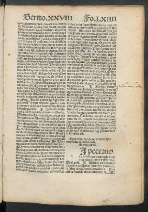 Feria tertia hebdomade tertie De necessitate confessionum Sermo. xxviii.