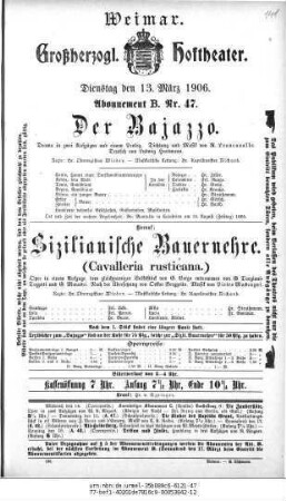 Der Bajazzo