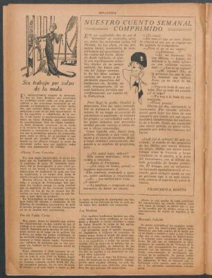 Sin trabajo por culpa de la moda