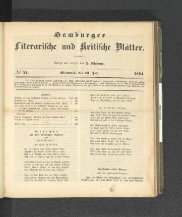 No. 55. 12. Juli 1854