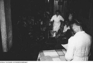 Kreis Riesa, Volkskorrespondenten der Sächsischen Zeitung, Dresden, Hausfriedenskomitee des Bischofswegs 46, die Korrespondenten Giesela Rink und, Al. Holterith, 7. Juli 1950