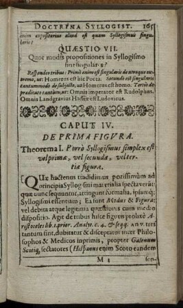 Caput IV. De Prima Figura