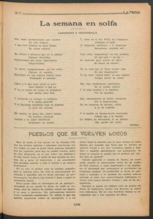 Pueblos que se vuelven locos