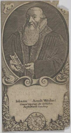 Bildnis des Iohann Arndt