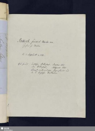 Nr. 269-270. Reibisch, Friedrich Martin