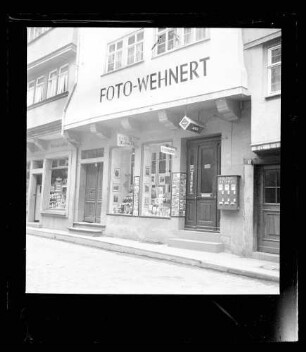 Geschäftshaus Foto Wehnert in der Brückengasse