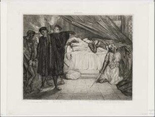 Oh! chien spartiate [...], Blatt 15 der Folge „Othello-Zyklus“