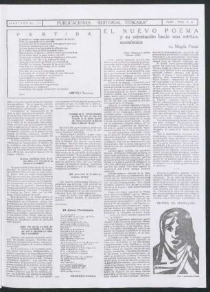 El nuevo poema y su orientación hacia una estética económica
