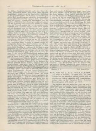 412-414 [Rezension] Deane, Will. J., Sophia Salomon. The book of widsom