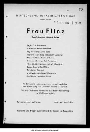 Frau Flinz