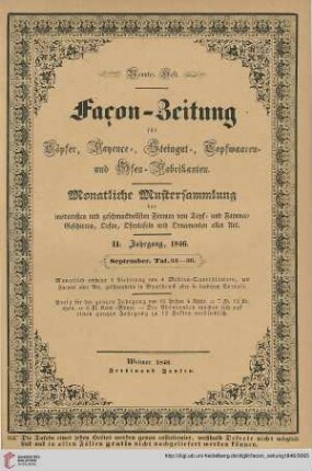 Neuntes Heft (September 1846)