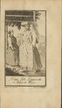 Illustration 17: Jeune Fille Lipparotte en habit de Nôces