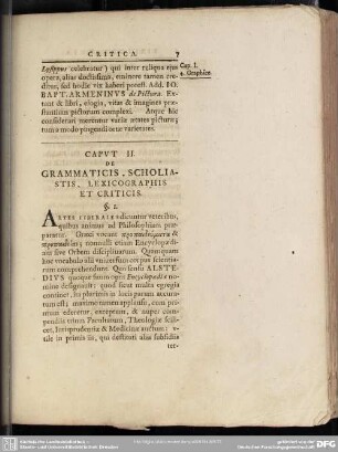 Caput II. De Grammaticis, Scholiastis, Lexicographis Et Criticis