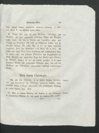 Von denen Chirurgis