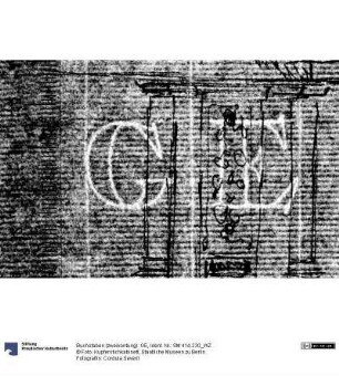 Buchstaben (zweikonturig): GE