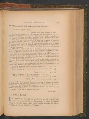 La "Antología de la Poesía Argentina Moderna"