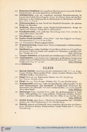 Silber (Nr. 116-145)