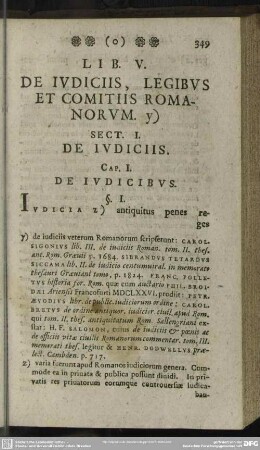 Lib. V. De Iudiciis, Legibus Et Comitiis Romanorum