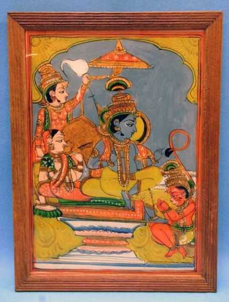 Rama, Sita, Lakshmana, Hanuman